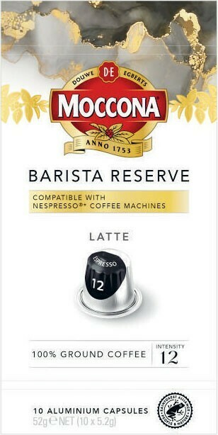 Coles Moccona Nespresso Compatible Coffee Capsules 10 Pack offer
