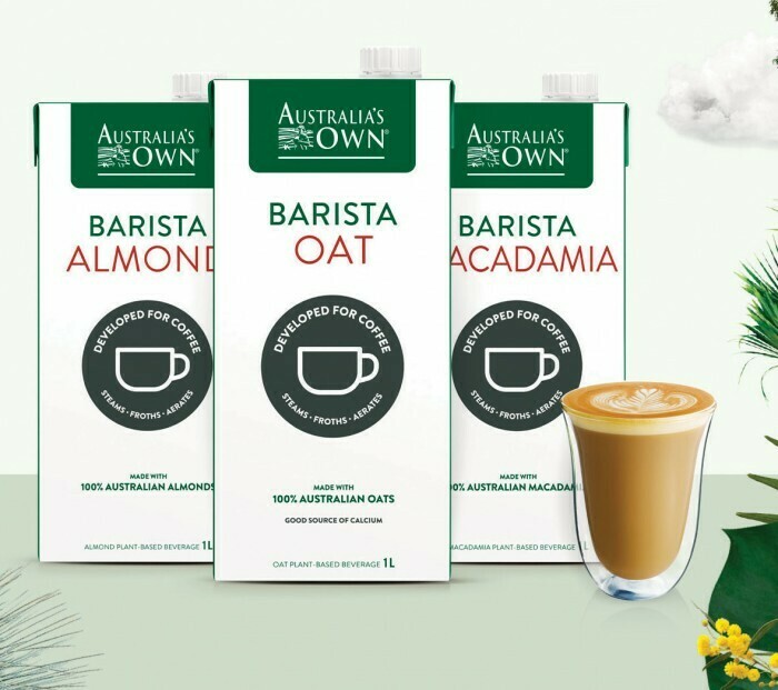 Australia’s Own Barista Almond, Oat or Macadamia Milk 1 Litre offer at