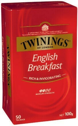 Coles Twinings Tea Bags 40 Pack-50 Pack offer