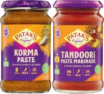 Coles Patak’s Curry Paste 283g-312g offer