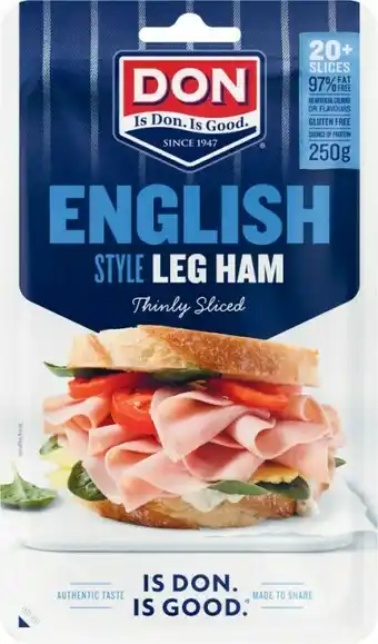 Coles Don Sliced Meats 180g-250g offer