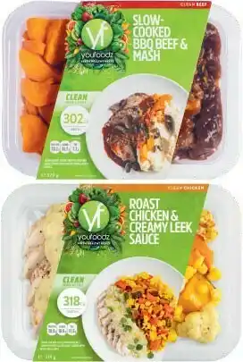 Coles YouFoodz Regular Meal 300-350g offer
