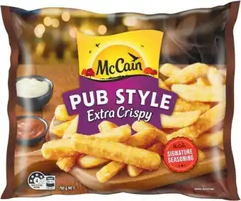 Coles McCain Pub Style 750g offer