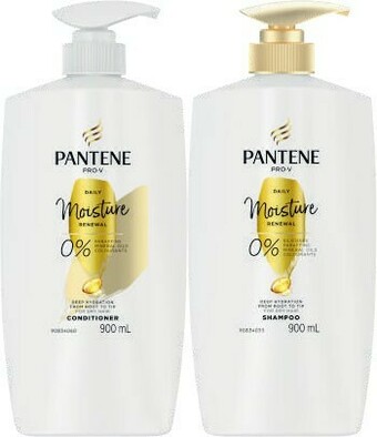 Coles Pantene Shampoo or Conditioner 900mL offer