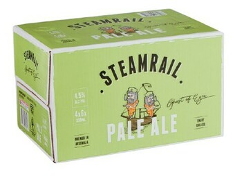 Steamrail Pale Ale Bottles 24x330mL