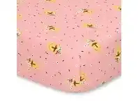 Baby Bunting Disney Into The Blooms Pooh Cot Fitted Sheet offer