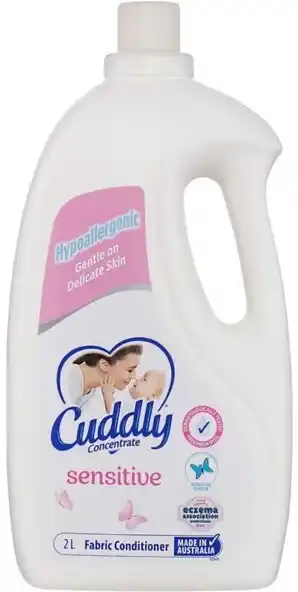 BIG W Cuddly Concentrate Fabric Conditioner 2-Litre - Sensitive offer