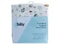 Baby Bunting 4Baby Flannel Portacot Fitted Sheet Fable offer