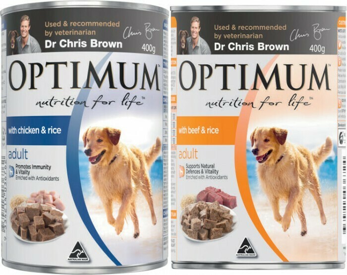Optimum Dog Food 400g offer at Coles