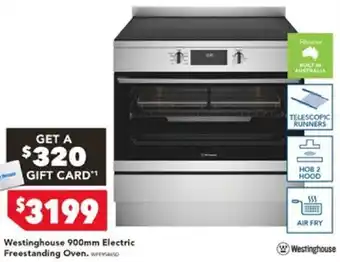 Westinghouse 900mm Electric Freestanding Oven