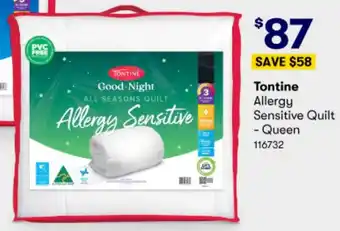 Woolworths Allergy Sensitive Quilt - Queen offer
