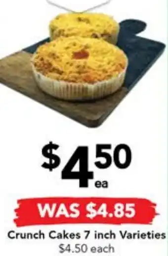 Drakes Crunch Cakes 7 inch offer