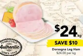 Drakes Dorsogna Leg Ham offer