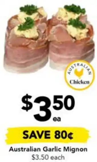 Drakes Australian Garlic Mignon offer
