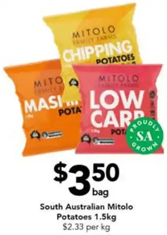 Drakes South Australian Mitolo Potatoes 1.5kg offer