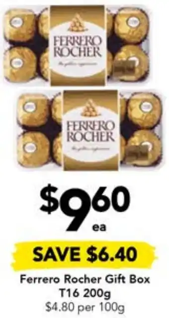 Drakes Ferrero Rocher Gift Box T16 200g offer