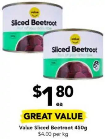 Drakes Value Sliced Beetroot 450g offer