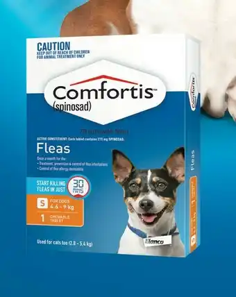 Elanco Comfortis Fleas Small Dog Treatment 1 Pack