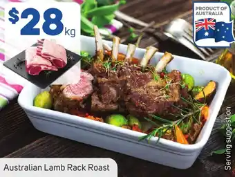 Foodland Australian Lamb Rack Roast offer
