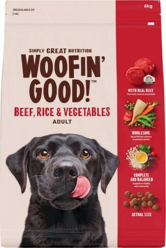Woofin’ Good Dry Dog Food 6kg