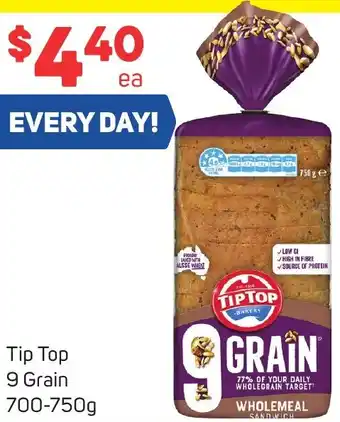 Foodland Tip Top 9 Grain 700-750g offer