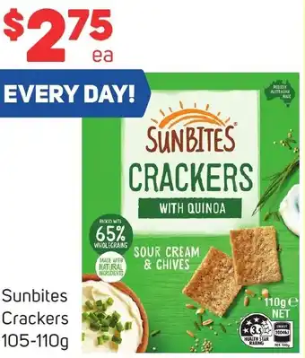 Foodland Sunbites Crackers 105-110g offer