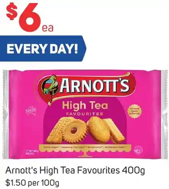 Foodland Arnott's High Tea Favourites 400g offer