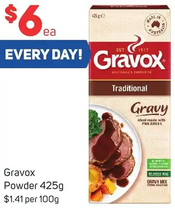 Foodland Gravox Powder 425g offer
