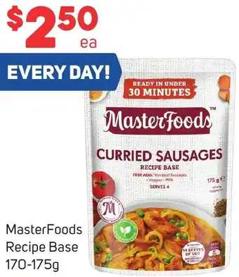 Foodland MasterFoods Recipe Base 170-175g offer