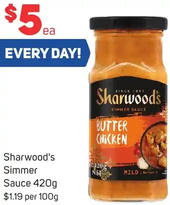 Foodland Sharwood's Simmer Sauce 420g offer