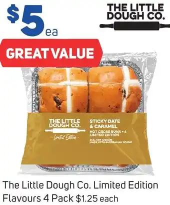 Foodland The Little Dough Co. Limited Edition Flavours 4 Pack offer