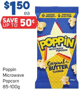 Foodland Poppin Microwave Popcorn 85-100g offer