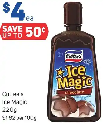 Foodland Cottee's Ice Magic 220g offer