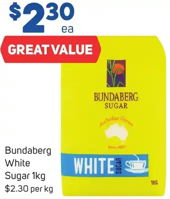 Foodland Bundaberg White Sugar 1kg offer