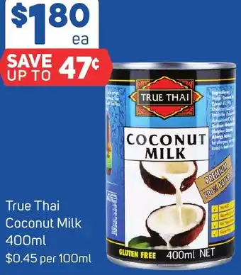 Foodland True Thai Coconut Milk 400ml offer