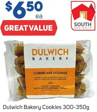 Foodland Dulwich Bakery Cookies 300-350g offer