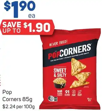 Foodland Pop Corners 85g offer