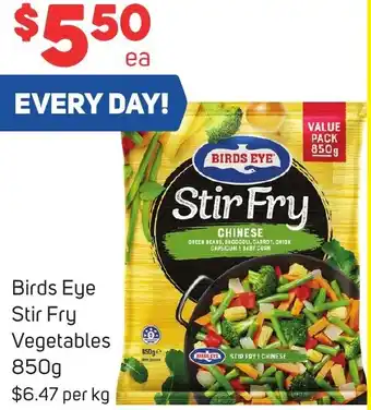 Foodland Birds Eye Stir Fry Vegetables 850g offer