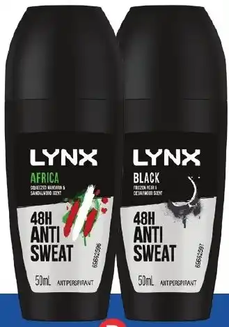 Foodland Lynx Roll On Deodorant 50ml offer