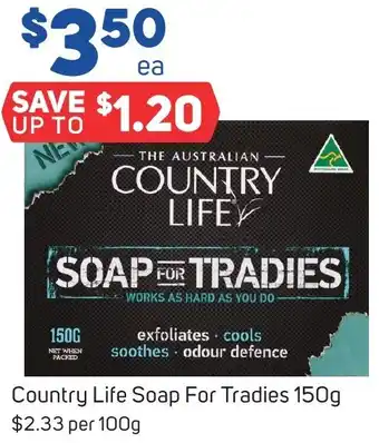 Foodland Country Life Soap For Tradies 150g offer