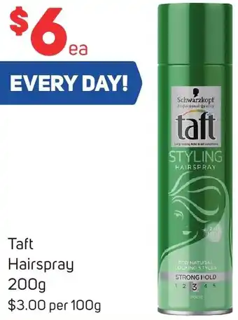 Foodland Taft Hairspray 200g offer