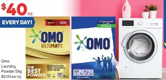 Foodland Omo Laundry Powder 5kg offer