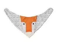 Baby Bunting Plum Bandana Bib With Teether Fox offer
