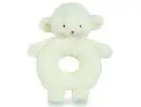 Baby Bunting Bunnies By The Bay Ring Rattle - Kiddo Lamb White offer