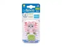 Baby Bunting Dr Browns Prevent Printed Soother Stage 1 Girl 2 Pack offer