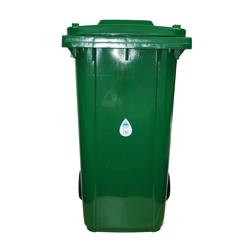 Queen Wheelie Rubbish Bin Green 240L offer at Mitre 10