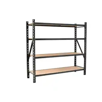Mitre 10 Storage Geelong Trulock Heavy Duty 4 Tier Shelving Unit 500kg 1954mm long (Pack 1 of 2) offer