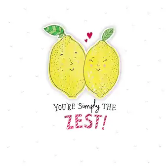 The Reject Shop Valentine's Day Card Zesty Lemons offer