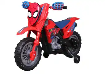 Target Spider-Man 6V Dirt Bike offer
