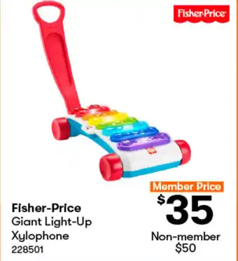 BIG W Fisher-Price Giant Light-Up Xylophone offer